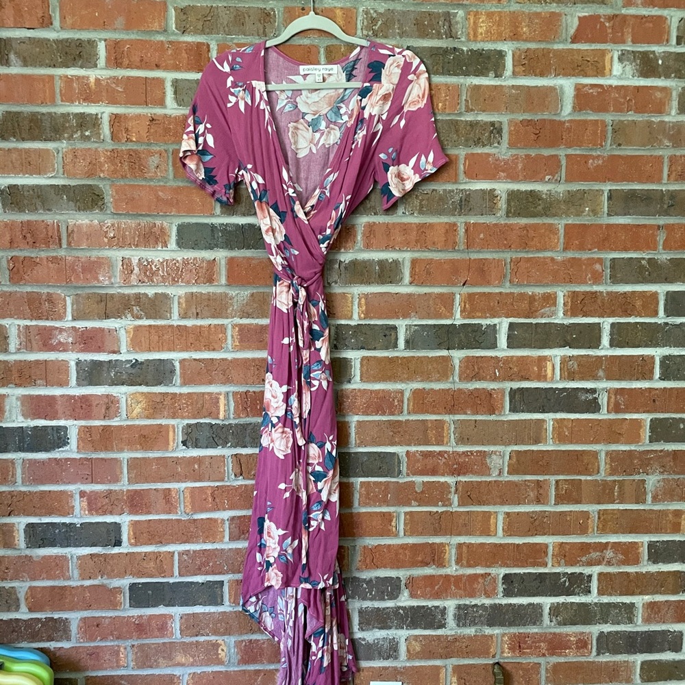 Paisley Raye Wrap Dress